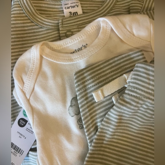 NWT Carter's Baby 3-Piece Little Cardigan Set - Picture 6 of 6